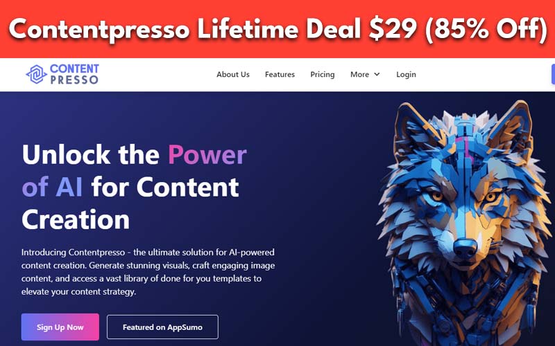 Contentpresso Lifetime Deal