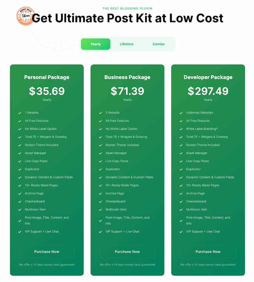 Ultimate Post Kit Pro